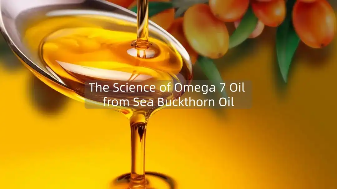The Science of Omega 7 Oil from Sea Buckthorn Oil